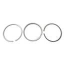 Holdwell Replacement Piston Ring Set 129685-22500 12968522500 YM12968522500 For Yanmar Engine 4TNV86-TK