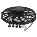 Aftermarket 12V 16 inch Pusher Fan 30102047 VA18-AP70LL-86S For Spal Straight Blades