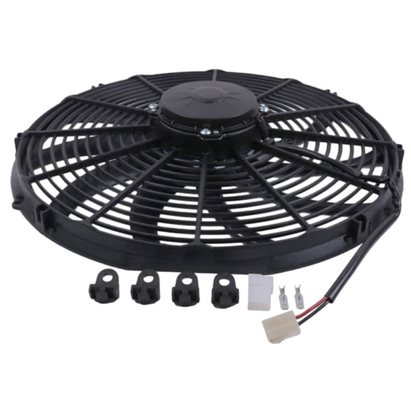 Aftermarket 12V 16 inch Pusher Fan 30102047 VA18-AP70LL-86S For Spal Straight Blades