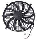 Aftermarket 12V 16 inch Pusher Fan 30102047 VA18-AP70LL-86S For Spal Straight Blades