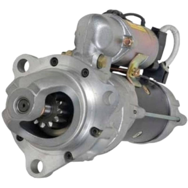 Aftermarket 24V 12 Tooth Starter Motor Compatible With Komatsu Loader 600-813-3460 6008133460 STR75226