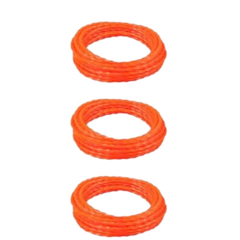 Aftermarket Lawn Mower Pre-Cut String Trimmer Twisted Line AL2420P For Ego Power + ST1500 ST1500-S ST1500F ST1500SF STA1500 ST1502SA  ST1520S ST1502SF ST1504SF ST1502XY ST1500XY ST1511T ST1623T ST1523S STX3800  ST1510T