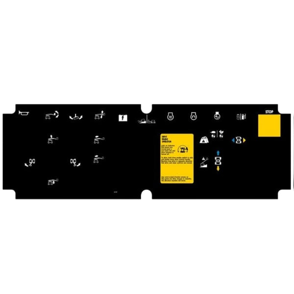 Aftermarket Platform Control Panel Decal 62074GT For Genie Telescopic Boom Lifts S40 S45