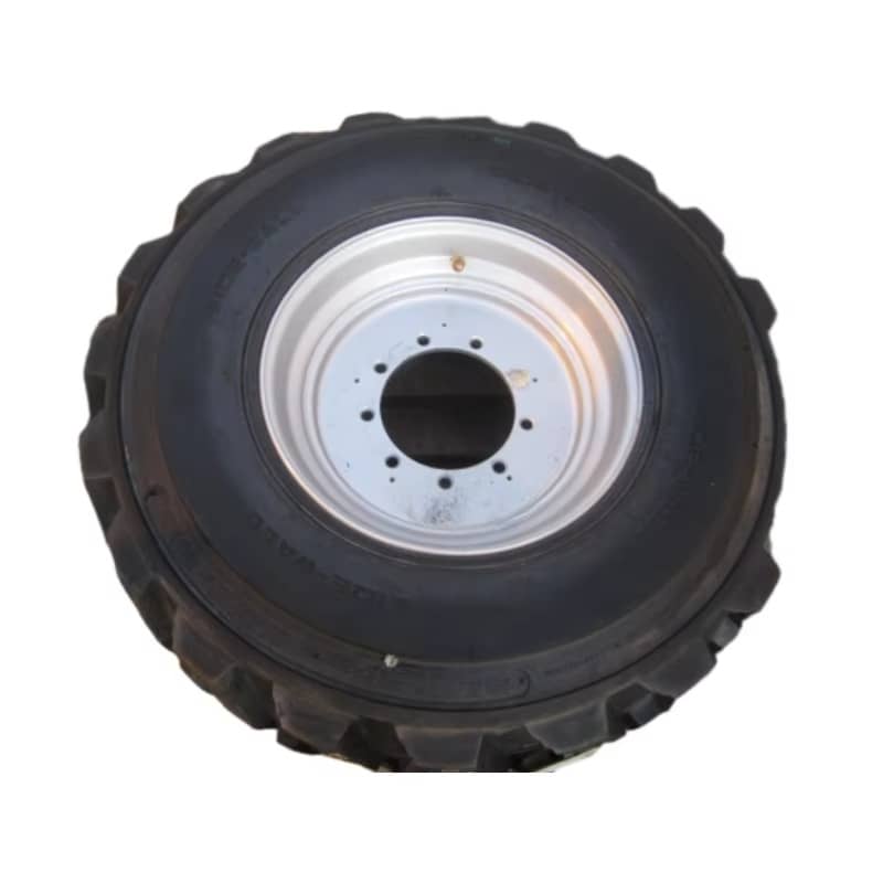 Aftermarket JLG Aerial lift parts 385/65D19.5 black tire Wheel 0273240 0273239 7025749 For JLG Telescopic Boom Lift 600S 600SJ 660SJ
