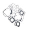 Holdwell Engine Gaskets Suit Complete Gasket Set 0800-0000A1 CF Moto 800 X8 0800-0000A1 ATV UTV Quad