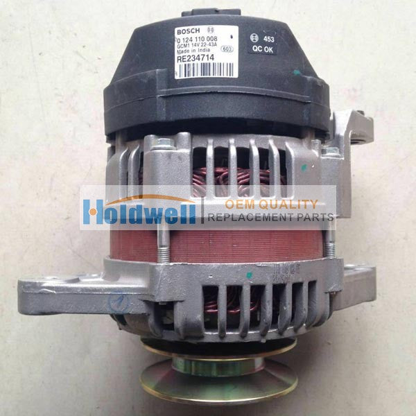 Alternator for John Deere 5103 5203 5104 5038 5024 5303 5310 RE234714