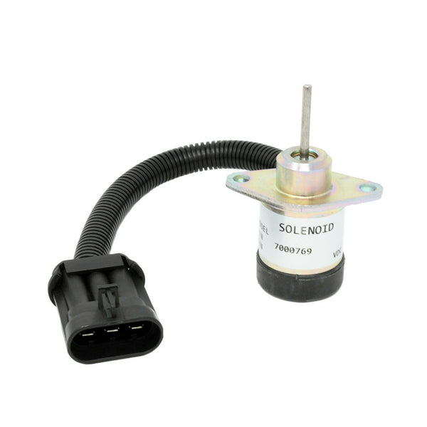 Aftermarket Holdwell Fuel Shut Off Solenoid 7000769 For Bobcat S630 S650 T630 T650 skid steer loader