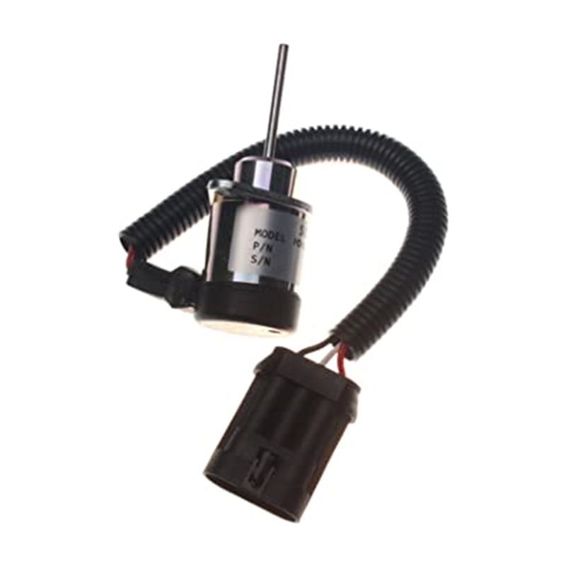 Solenoide de parada Holdwell 1503ES-12A5UC4S de repuesto para minicargadoras Bobcat S185