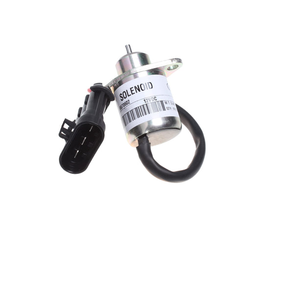 Solenoide de apagado HOLDWELL 6670602 de repuesto para minicargadora Bobcat S70 S100 463 553 12 V